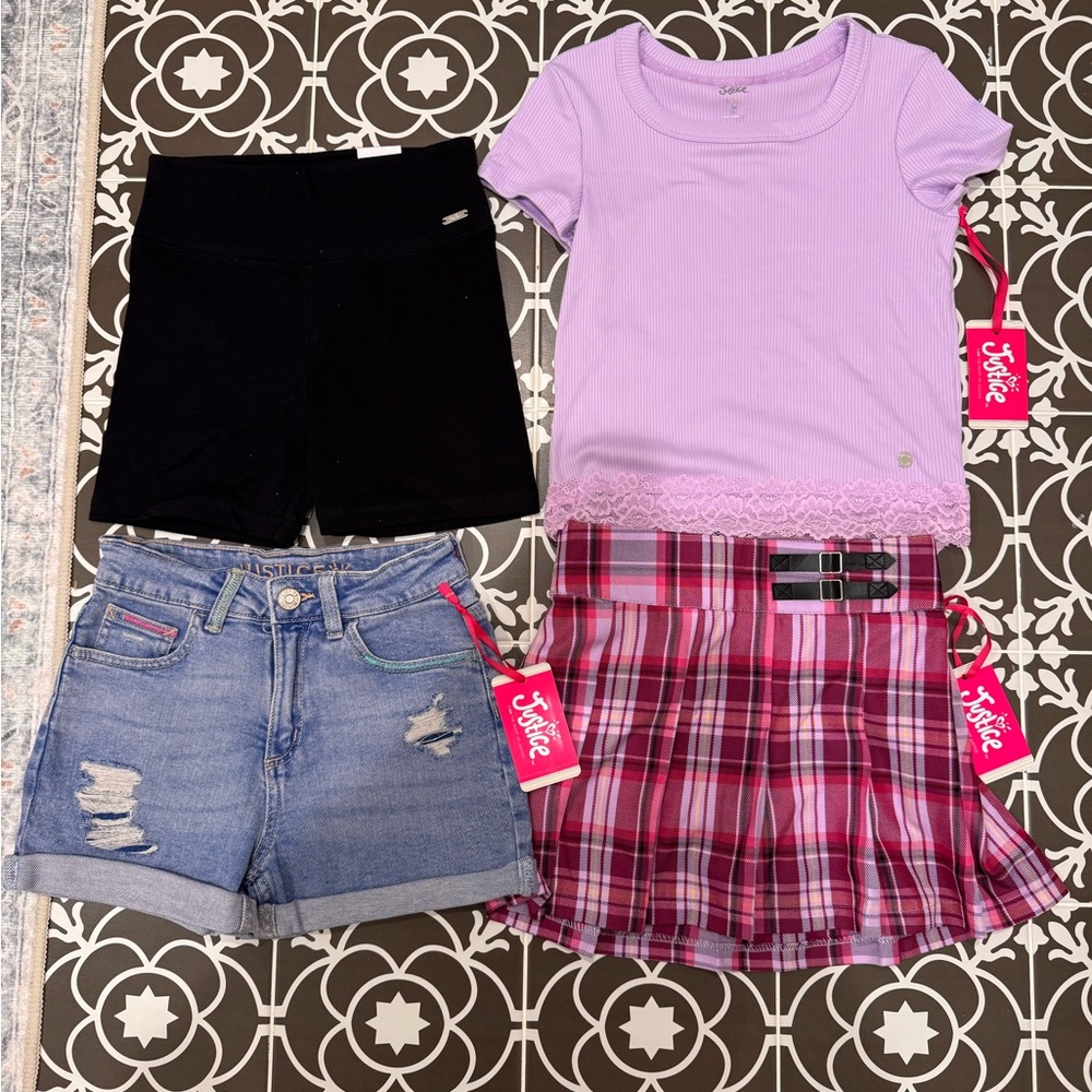 New! Girls Justice Clothes